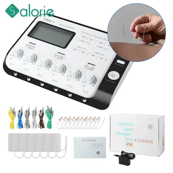 Tens Unit Professional กายภาพบําบัดนวดฝังเข็มด้วยไฟฟ้า Body TENS การฝังเข็ม Electrostimulator EMS เครื่องมือนวด