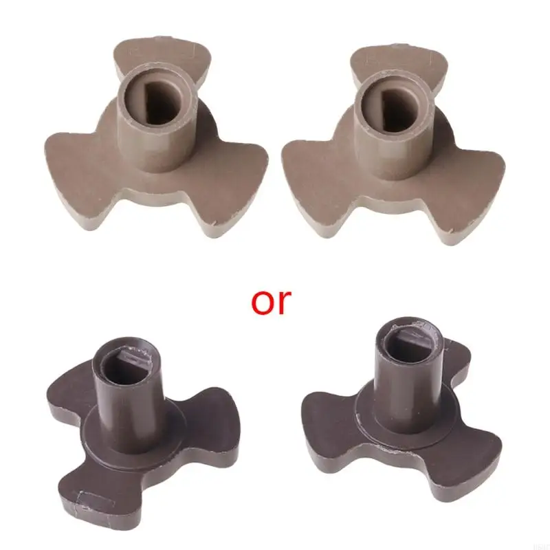 

H58C 2Pcs 14mm Microwave Oven Turntable Roller Guide Support Coupler Tray Shaft
