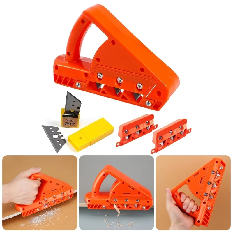 

Plasterboard Fast Cutter Plasterboard Edger Precise 45° 60° Gypsum Board Hand Plane Wall Edges Chamfer Woodworking 37JD