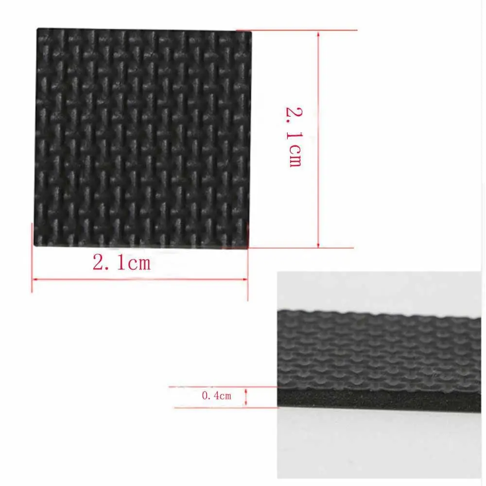 Anti Slip Auto-adesivo Borracha Floor Pads, Scratch Pés Pads para Sofá, Moda Table Mat, Móveis, 48pcs