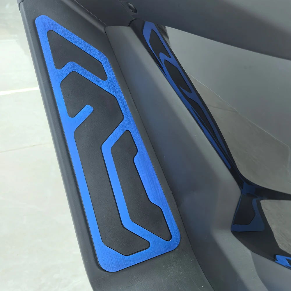 FOR ZONTES 150X 125X 150 125 X Motorcycle Footrest Plates Rider Driver Footboard Trim Foot Pads Pedal Foot Rest Step Accessories