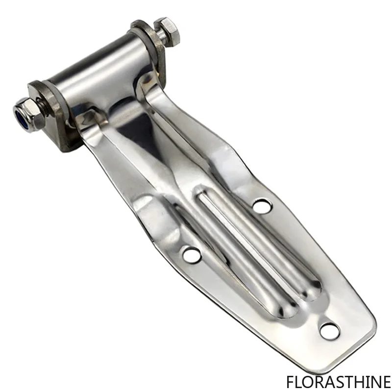 A74E-Truck Van Refrigerated Cold Store Storage Door Hinge Stainless Container Steel Compartment Fitting Express Car Part