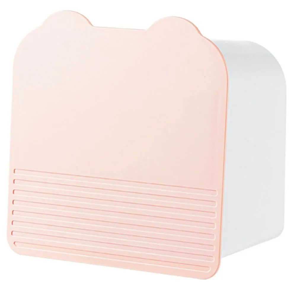

Sanitary Napkin Storage Box Wall-mounted Cotton Pad Holder Bathroom Container Napkins Organizer Material Safe