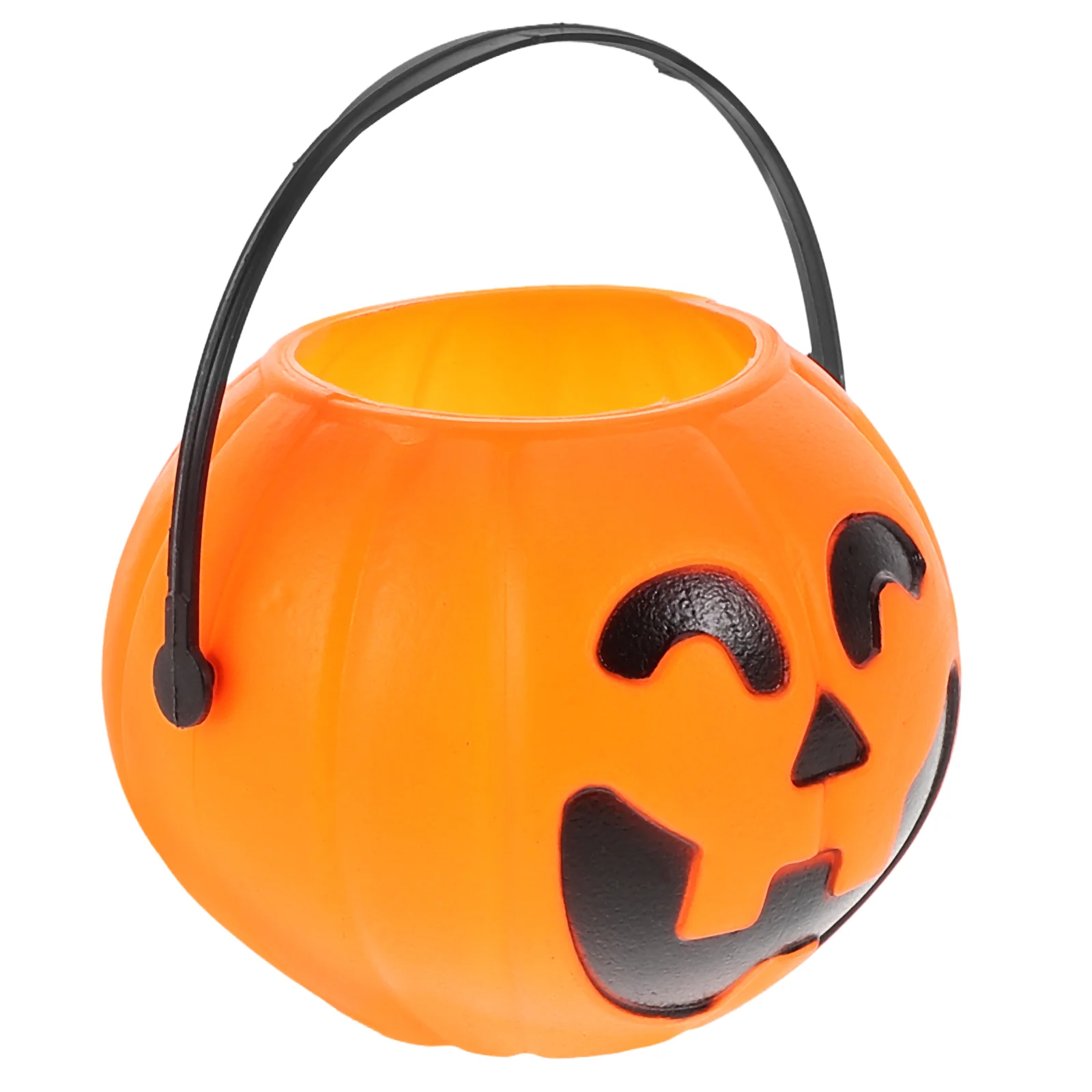 Pumpkin Containers Faux Pumpkins Outdoor Pail Decorations Child Halloween Basket