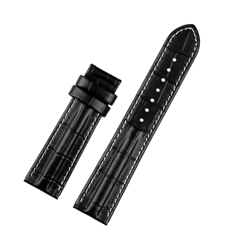 For Hamilton strap Kakaki field leather strap Jazzmaster strap H32705551 H32625555 H32705521 watch band 20mm 22mm watch chain 20