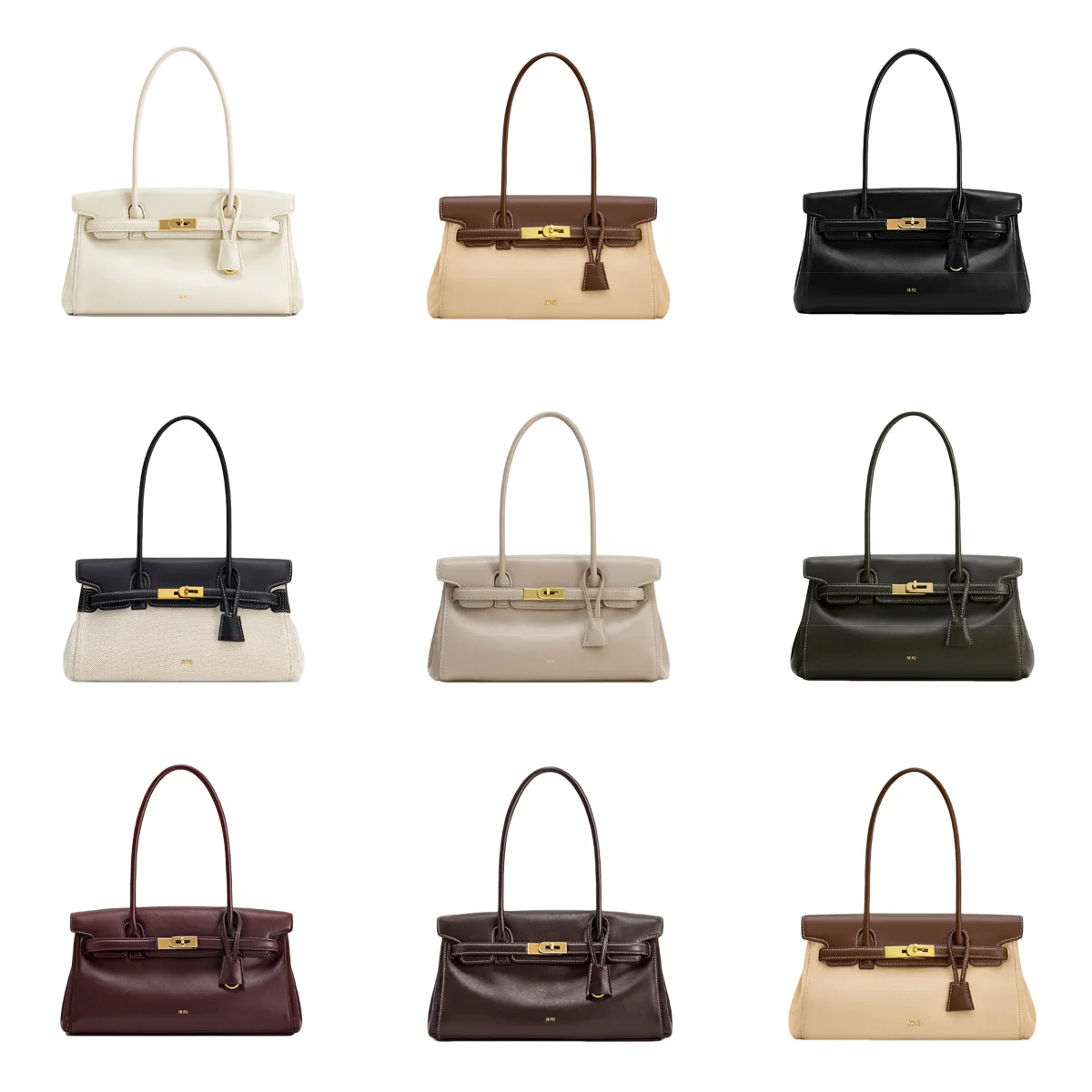 

Женский чемодан JW PEI, новая модель, сумка-клатч, сумка через плечо, сумка на руку, нишевый дизайн, сумка-багет