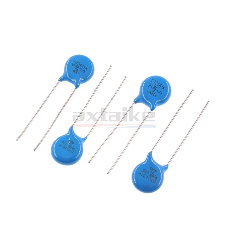 10PCS วาริสเตอร์ 7D 10D 14D 20D 330K 470K 391K 431K 471K 511K 561K 681K 821K 102K 33 39 47 100 270 390 430 470 510 560 680 820 V