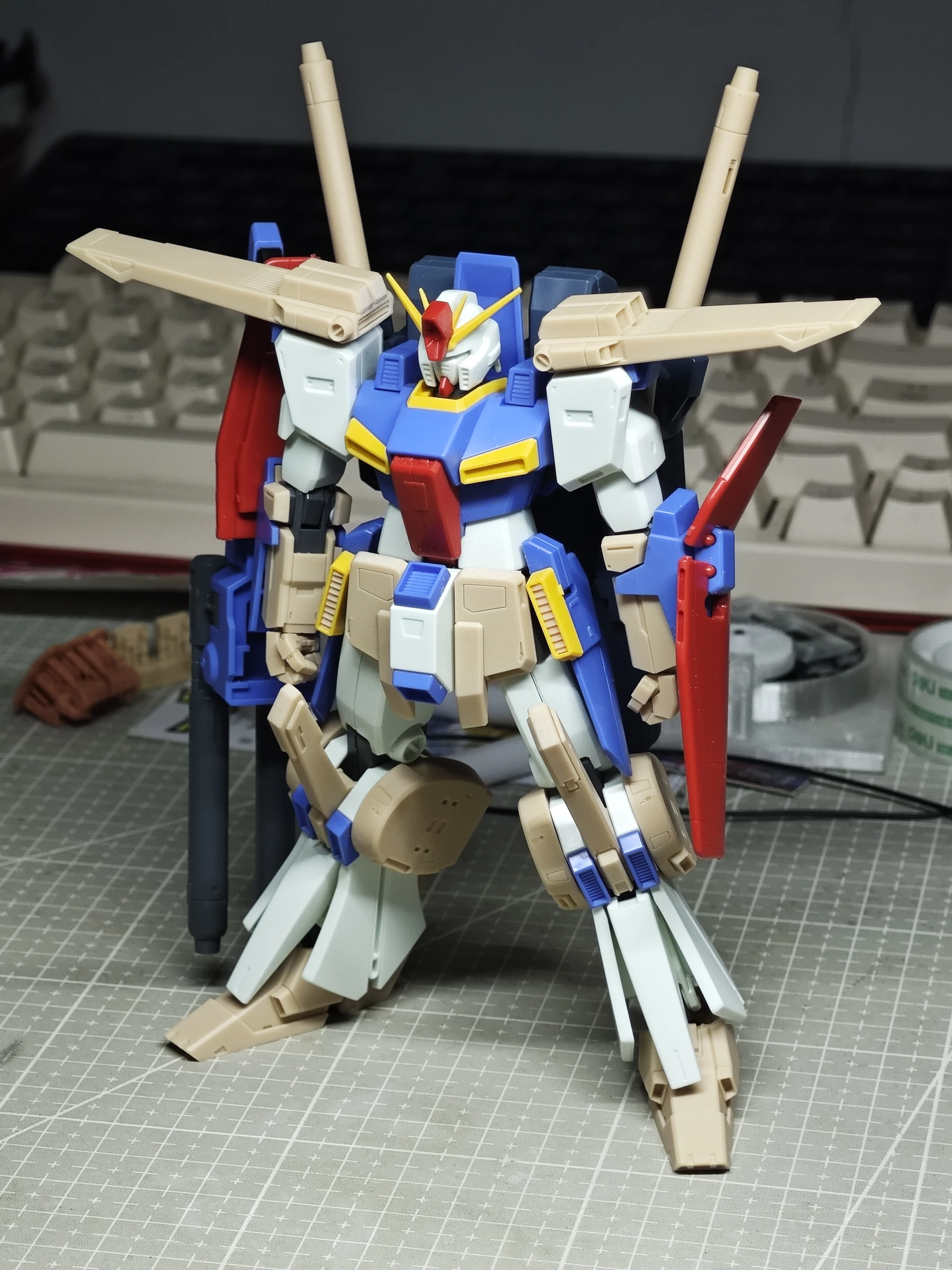 

HG 1144 ZZ Model Print Parts Self Repair And Coloring Required Toy Collectible for Fans And Hobbyists over 14 Years Old