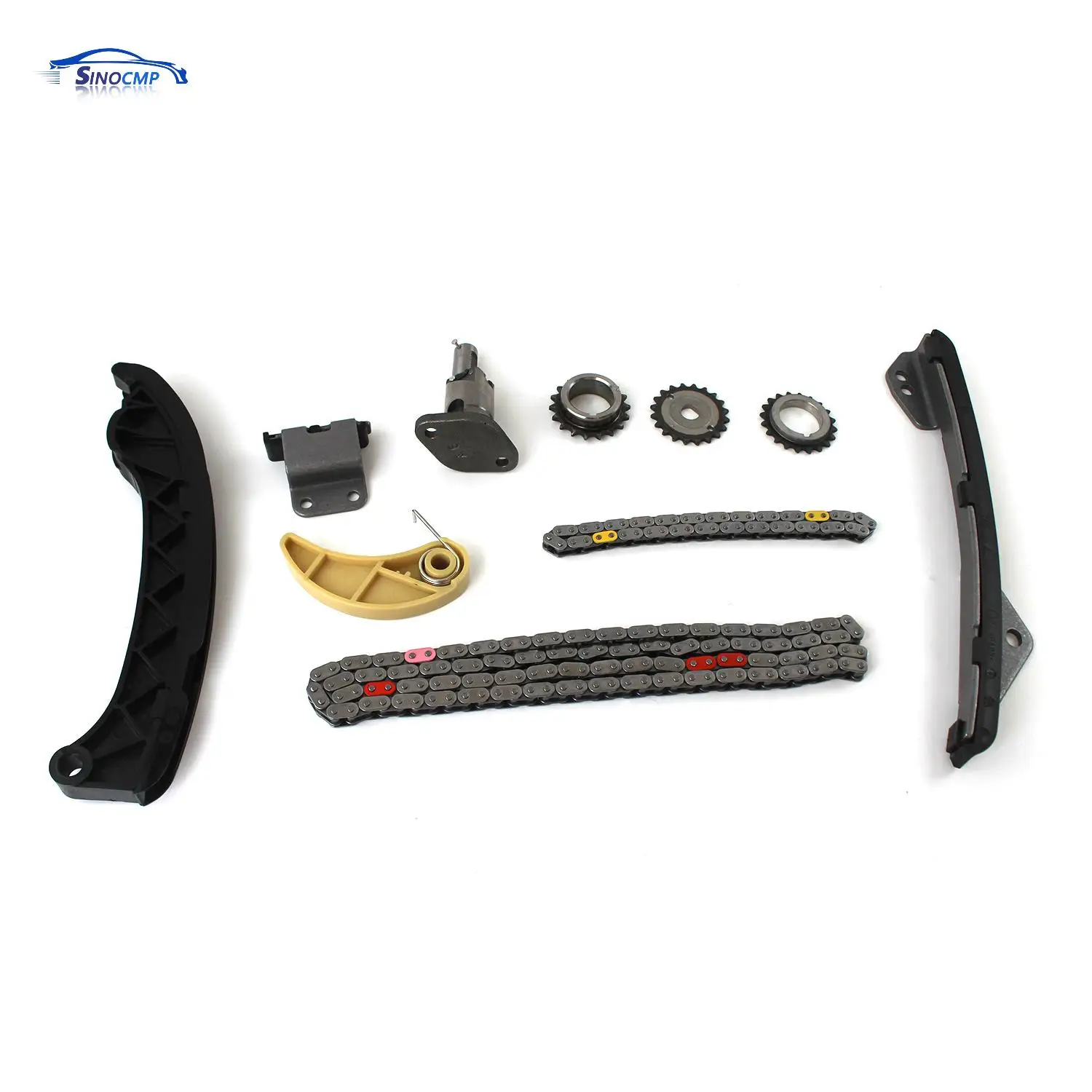 

Комплект цепи ГРМ для Pontiac Vibe Scion XD 2009-2010 Toyota Corolla Matrix Prius CT200H 1.8L 2.4L 2ZR FE 13506-37010 13507-28010