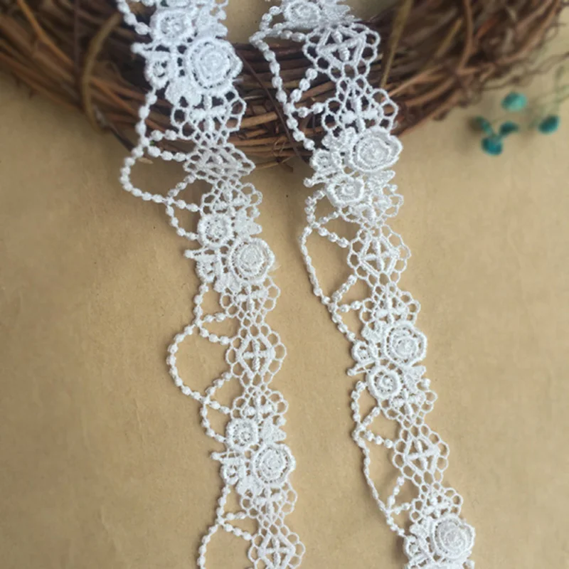 

20 ярдов розы, белые розы, цветы, венецианская кружевная бейка, материал «сделай сам», высококачественная занавеска для дивана, свадебная лента, лента