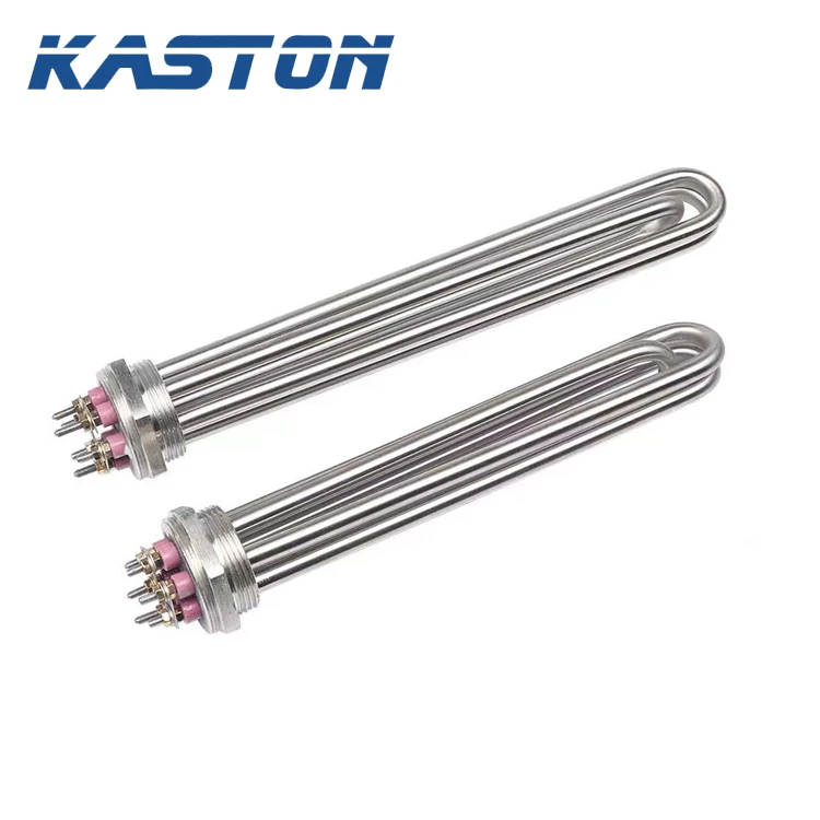 220V SS316工業用電気管状加熱装置 浸漬式温水器 1500W
