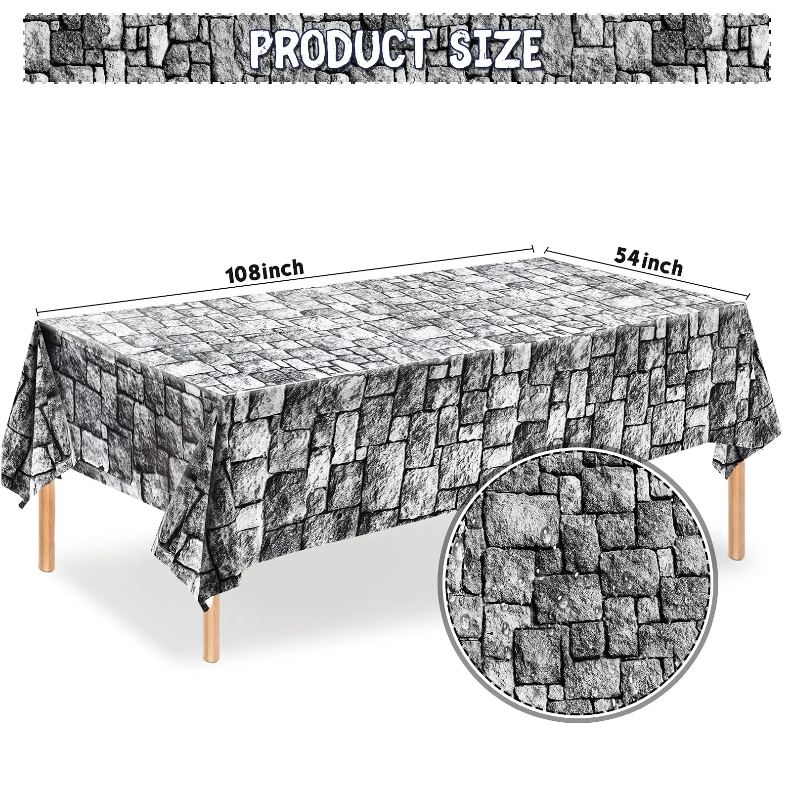Academy Magic Harries Birthday Party Decorations Disposable Tablecloth Magic Theme Party Table cover Supplies