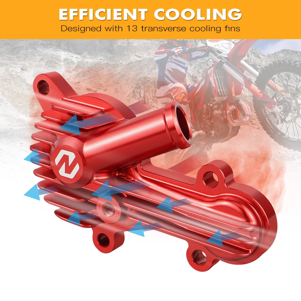 For Beta RR 300 RR 250 2013-2024 Xtrainer 300 2015-2024 X-Trainer 250 2017-2024 Water Pump Cover & Oversized Water Pump Impeller
