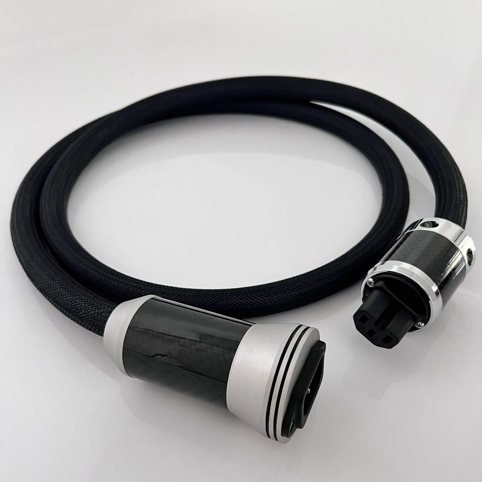 HiFi Audio Preffair AC-Stromkabel mit US/EU/UK-Version Steckern C15 Buchsen für Leistungsverstärker-Lautsprecher – Detail 25
