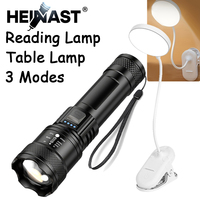 LED Portable Table Lamp USB Rechargeable Desk Lamp Bed Reading Night Light Touch 3 Dimming Modes Eye Protection Light