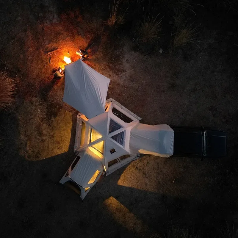 【Bestseller】Nr. 1 Zelt 02-Version Outdoor-Auto Heckballzelt SUV Universal Extension Tank 300 Camping Camping