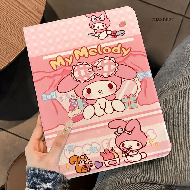 

Kawaii My Melody Protective Cover For Redmi Pad SE Pad Pro 12.1 Xiaomi Pad 5 6 7 7Pro 6SPro 12.4 Shockproof Tablet Case Gifts