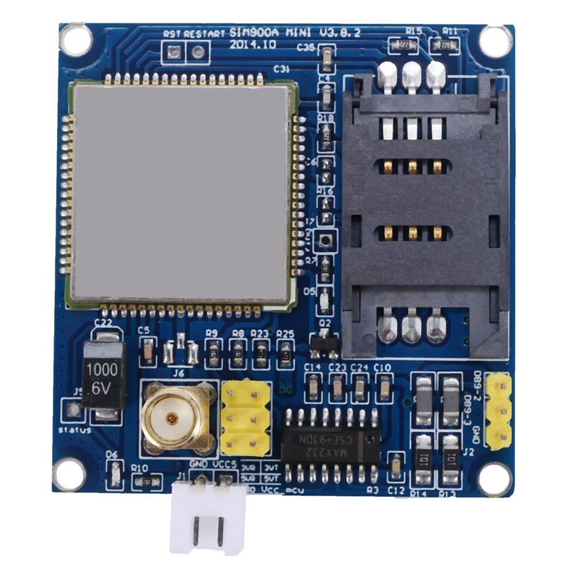 B74A 3 stks Sim900a Sim900 Mini V4.0 Draadloze Datatransmissie Module Gsm Gprs Board Kit + Antenne