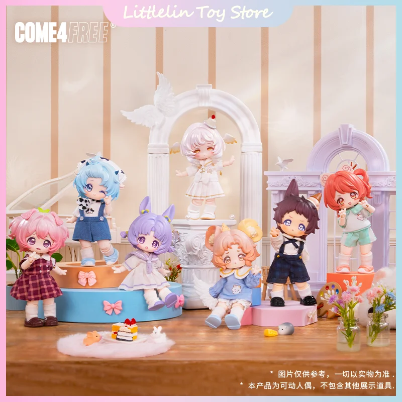 

Come4free Бонни Десерт Детский сад Серия Подлинная глухая коробка 1/12 Одевание Bjd Кукла Фигурки Таинственная коробка Декор Подарок