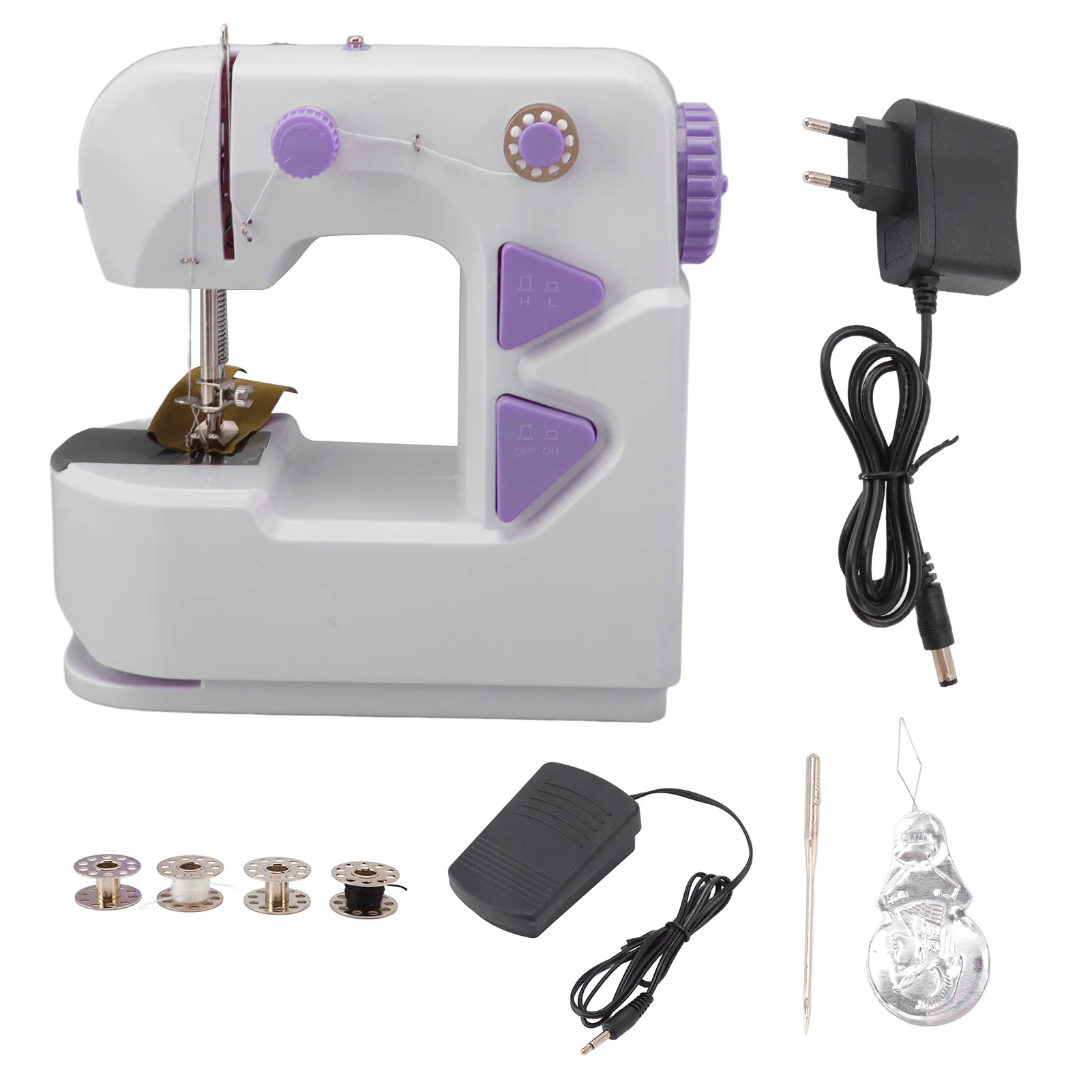 Household Sewing Machine, Mini Sewing Machine Portable Electric for Quick Repairs, Ideal for Home Use and Small Projects