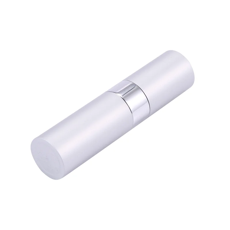 3X 8 Ml 휴대용 여행용 미니 병 리필 가능 빈 향수 분무기 - Silver-CLIM