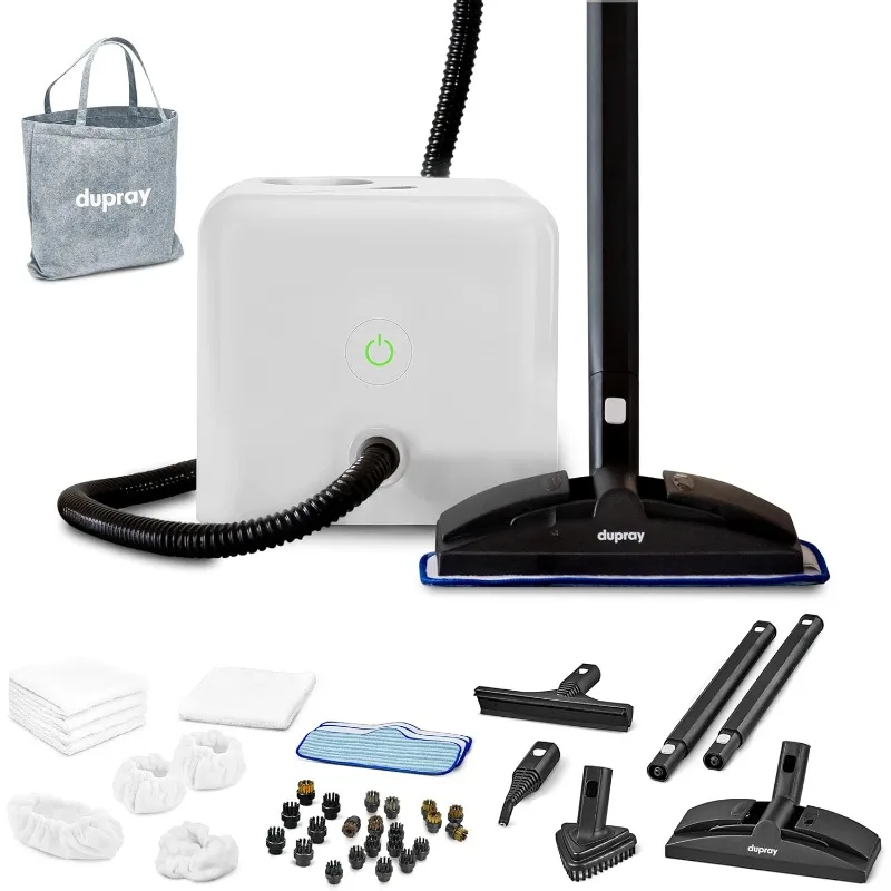 

Dupray Neat Steam Cleaner, Multipurpose Steamer for Floors, Grout & Upholstery, Chemical-Free Cleaning, Long Run Time