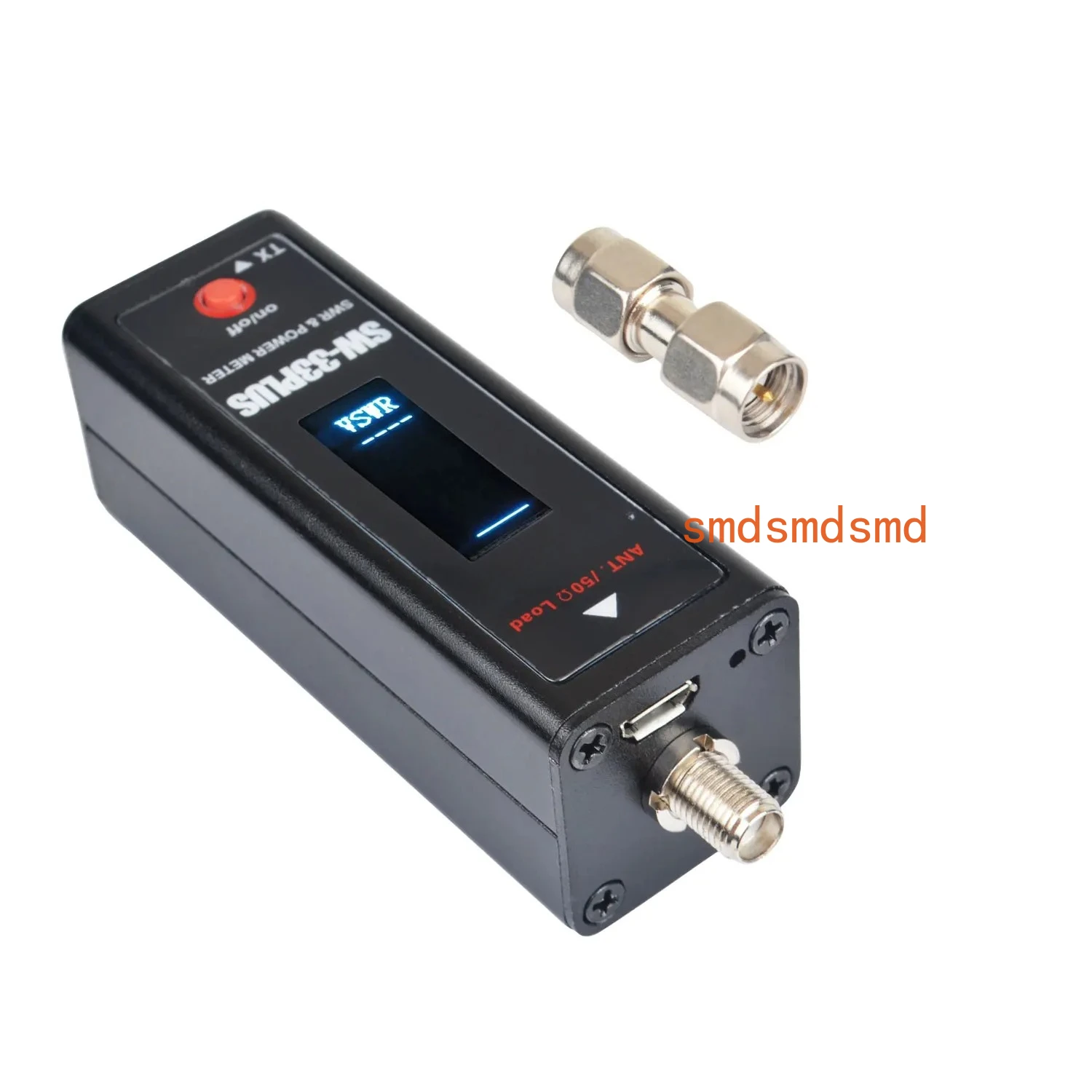 -33Plus Mini Power&S.W.R Meter VHF/UHF dual Band 125-525MHz for Analog Walkie Talkie