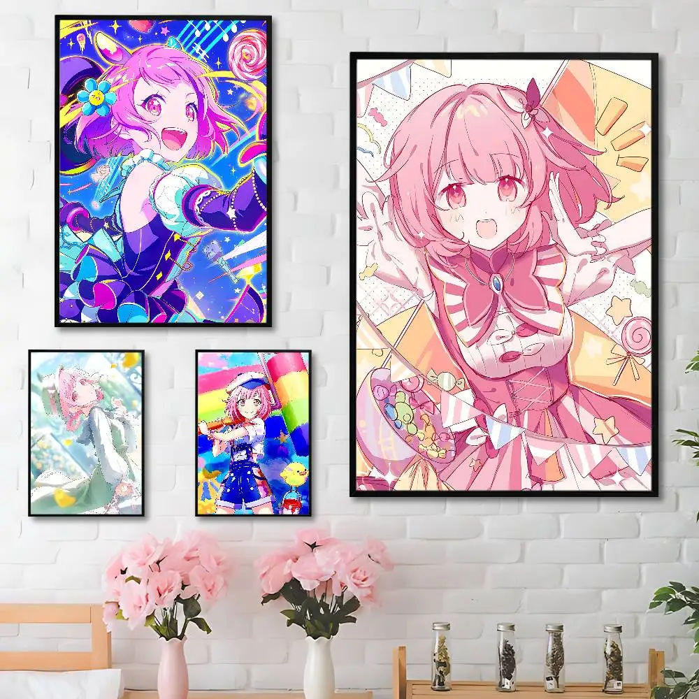 

Cute E-Emu O-Otori PJSK Anime Wall Art Canvas Painting Poster For Living Room Home Decor Decoration Picture