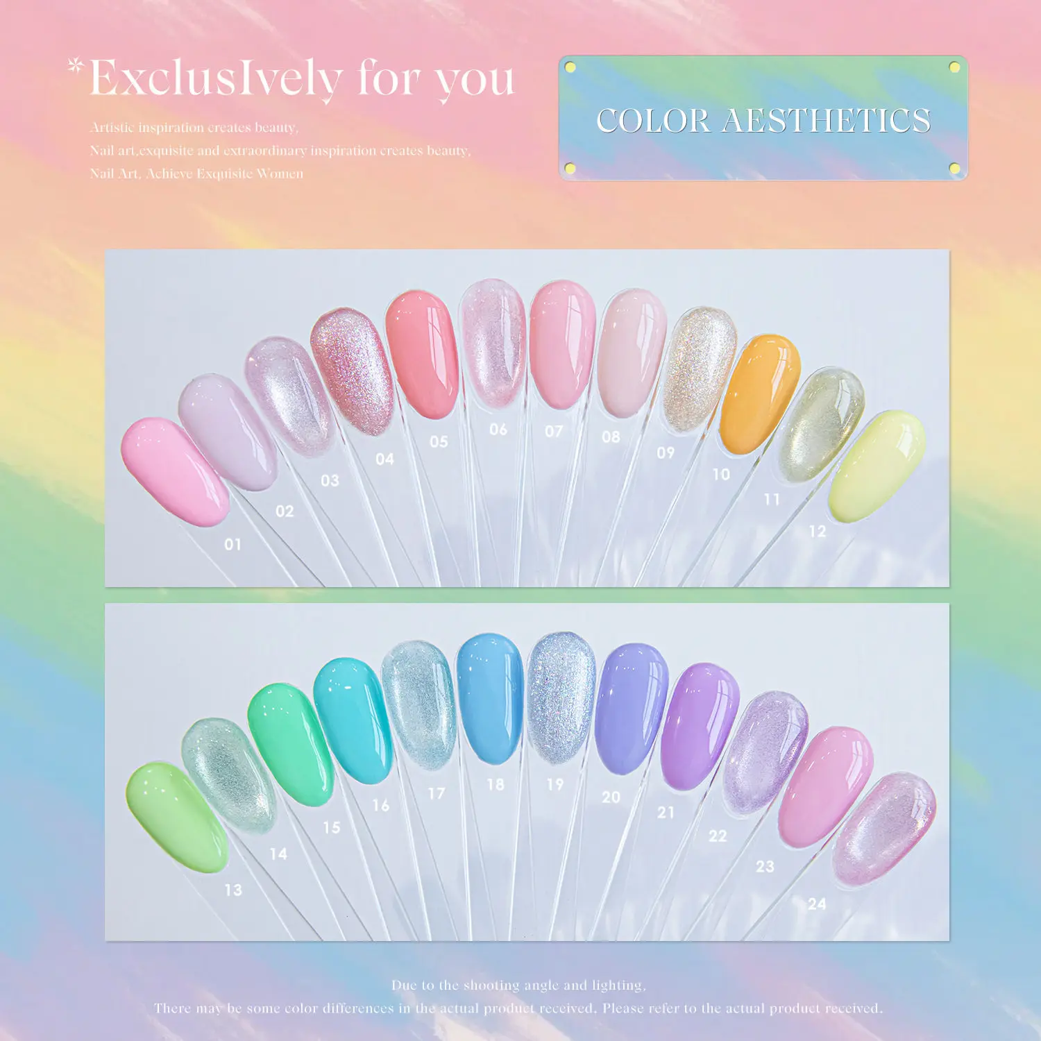 

VENDEENI 24 Colors Multicolor Nail Gel Set 2026 New Long Lasting High Quality HEMA&TPO Free Non-toxic UV Gel for Salon Wholesale