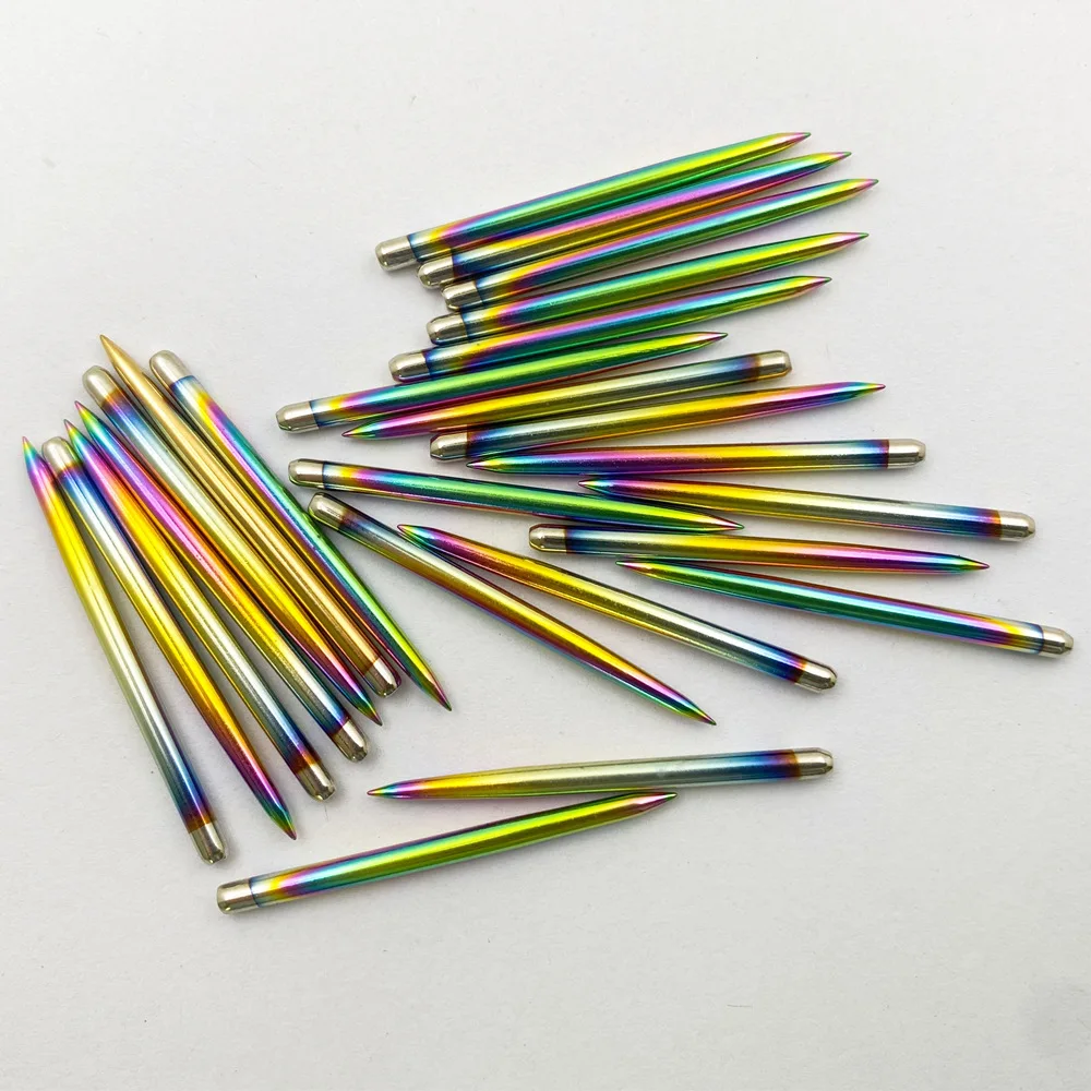 10PCS Dart Accessories Steel Needle Dart Tip 2.33*36mm Needle Dart Needle 4 Colors Available