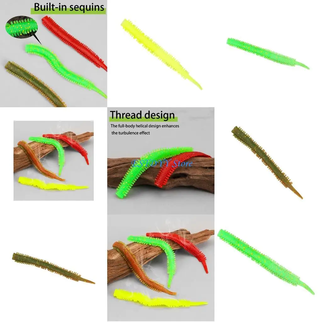 

G6DE Floating Soft Baits Fishing Lures Artificial Catfishes Baits Tackle Fishing