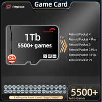 TF Game Card SSD For Retroid Pocket 4 Pro 3 Plus Flip 2S Portable Handheld Console Memory  PS2 3DS Retro Games Pegasus G 2T 1T