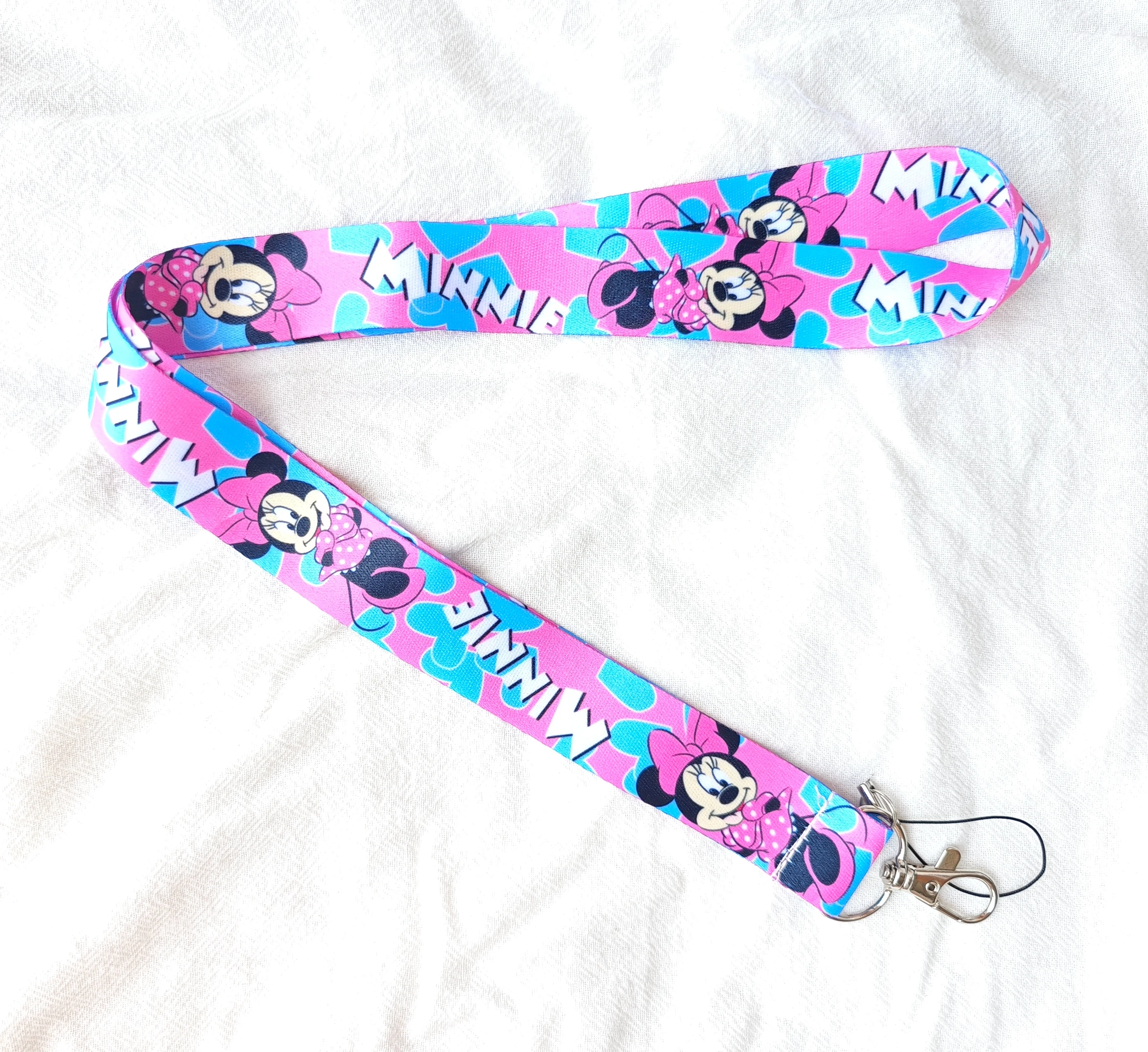 卸売ディズニーミッキーマウスキーストラップ ID バッジホルダー動物