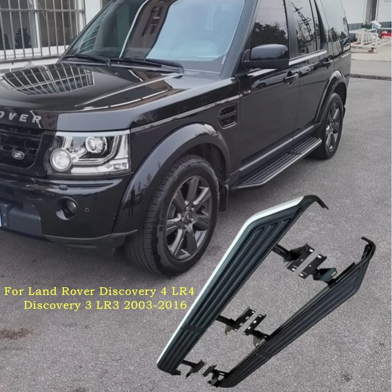 Running Board Side Step Bar Pedals For Land Rover Discovery 4 LR4 Discovery 3 LR3 2003-2016 High Quality Nerf Bars Accessories