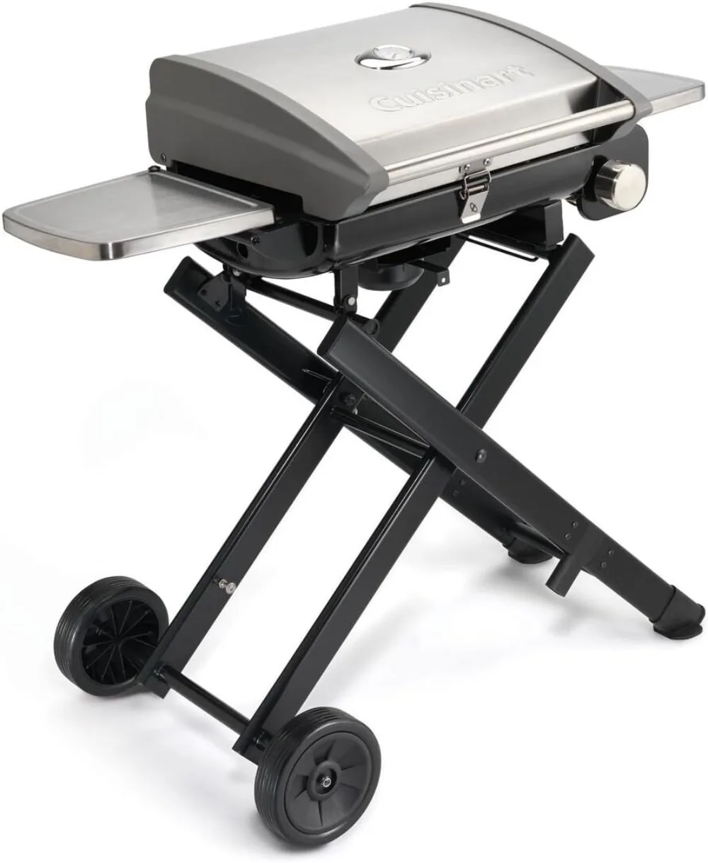 

Cuisinart CGG-240 All Foods, 27.3" L x 38" W x 23.5" H, Roll-Away Gas Grill, Stainless Steel