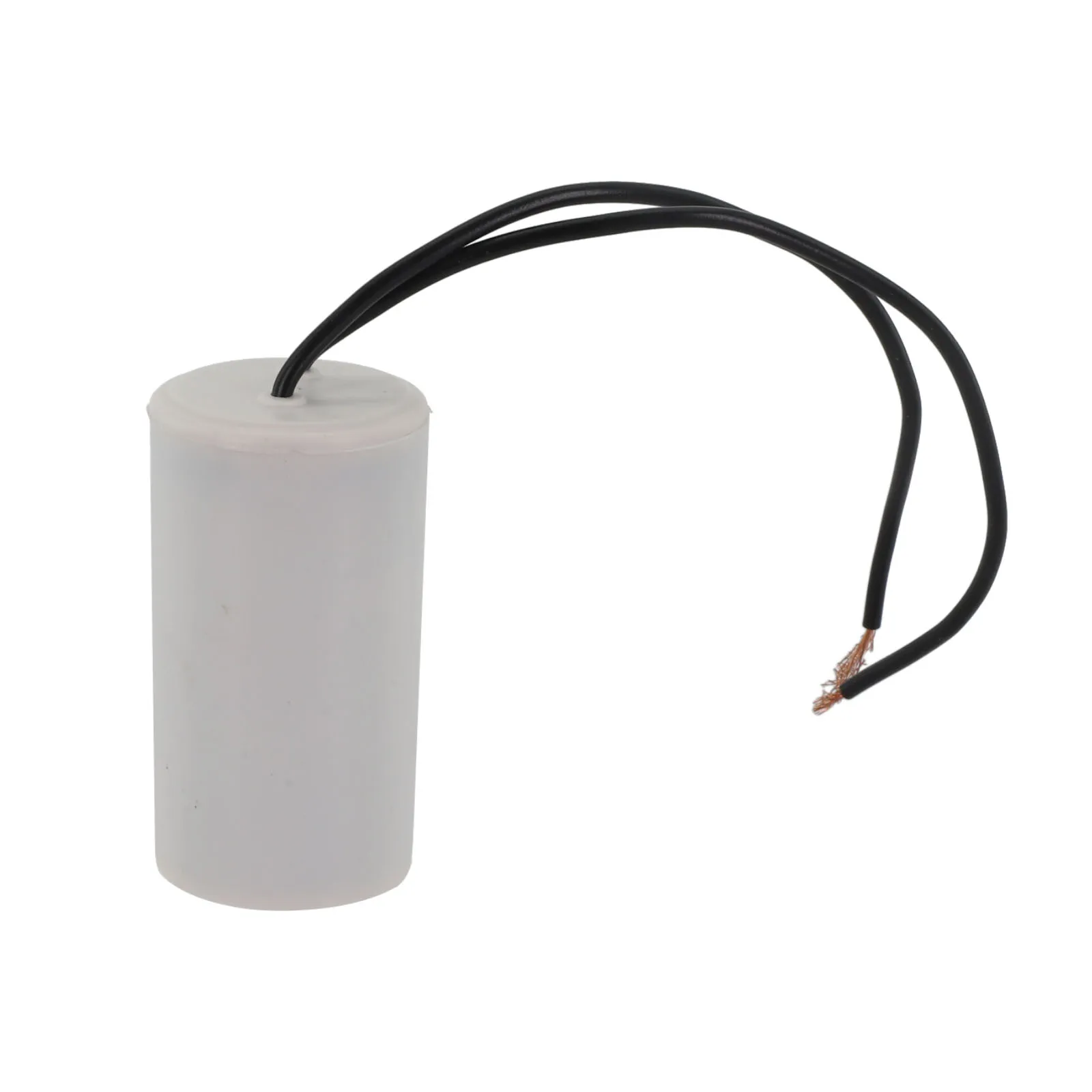 CBB60 Running Capacitor 450V AC 20uf Running Round Capacitor With Wire For Motor Sheathed Wire Running Capacitor Power Tools