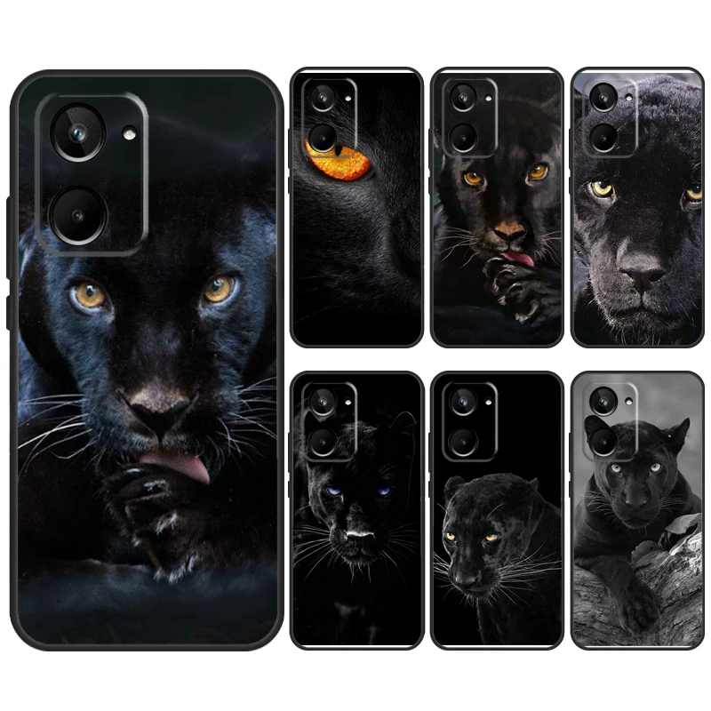 Cheetah Panther For Realme 12 11 10 9 Pro Plus C67 C55 C53 C35 C33 C30 C25s C21Y C15 GT Neo5 GT3 GT5 Case