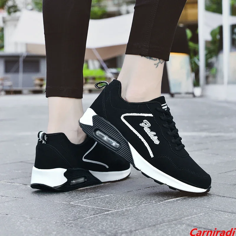 Fashion Cushioning Springback Athletic Running Shoes Women Big Size Baskets Sport Casual Sneakers Ladies Non-slip Jogging Shoes