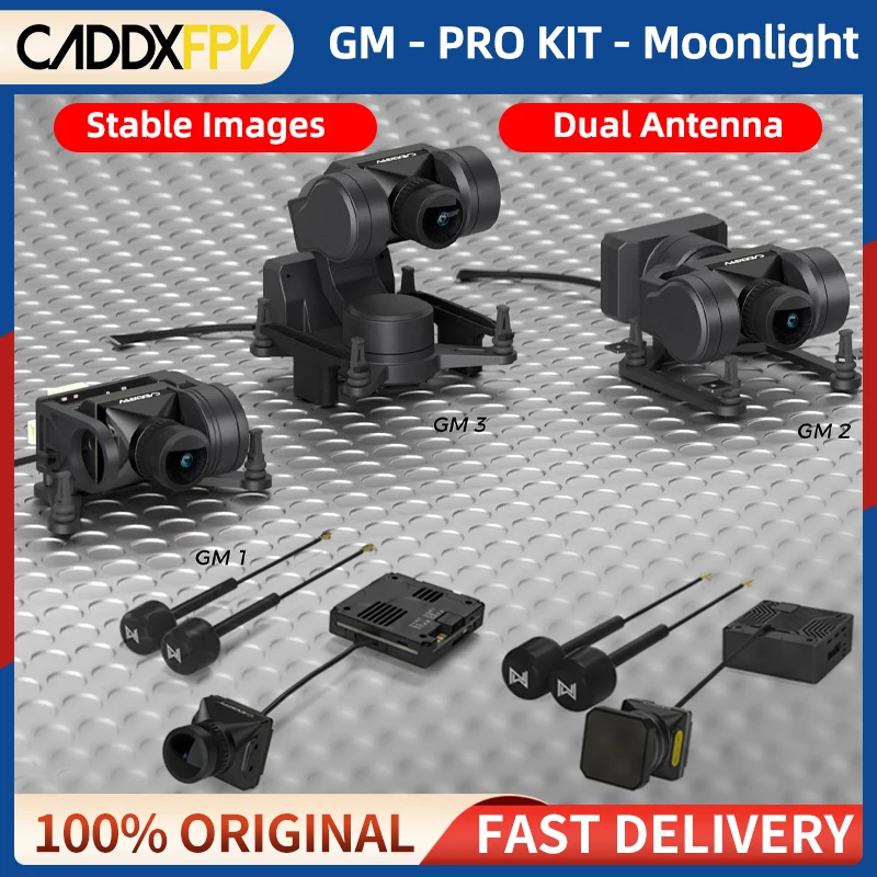 Caddx Walksnail GM1 GM2 GM3 FPV Gimbal Head Tracking Avatar HD Pro KIT/Moonlight KIT HD VTX Gyroflow For RC FPV Drone Car Parts