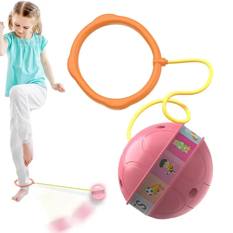 Skip Balance Jump Rope Exercise Skipping Toy Ball Adult Exercise Ball Ankle Jump Ropes For Reaction Training Kids Swing Balls