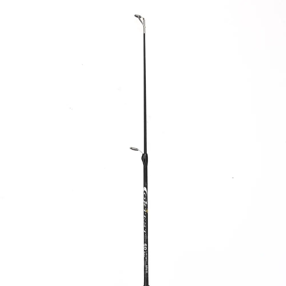 60/80/100cm Ice Fishing Pole Portable Carbon Fish Pole Light Weight River Comfortable Grip Shrimp Fishing Rod Lure Fishing Rod F view 5