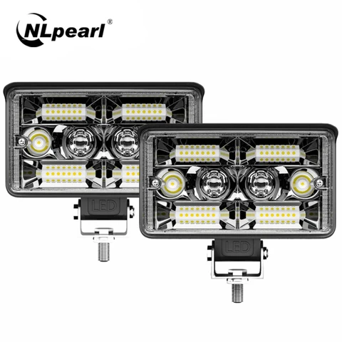 4 Inch Dual-Color LED Light Bar