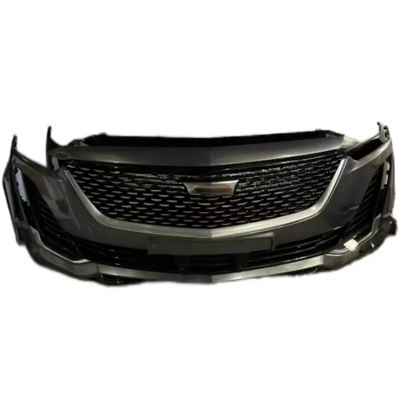 الصين الأكثر مبيعا لكاديلاك CT5 CT4 CTS STS مصد السيارة الأمامي والخلفي بما في ذلك مصابيح المبرد الأمامية غطاء الأنف الأمامي