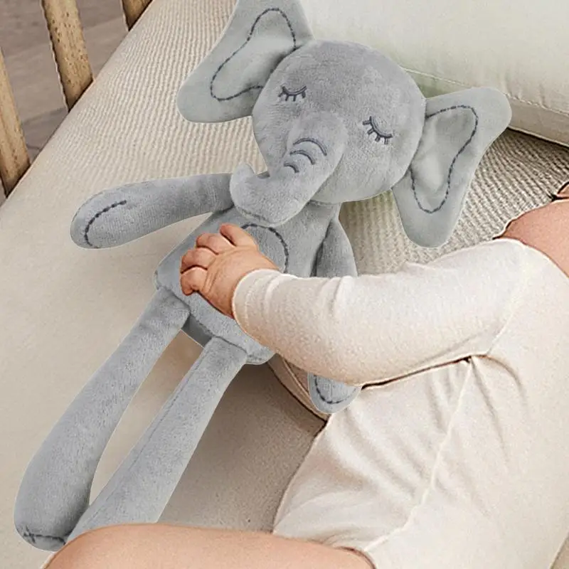 Soothing Toys For Babies Cute Cartoon Rabbit Elephant Baby Sleep Toy Soft 20.47 Inches Calming Stuffed Animal Baby Sleep Aid