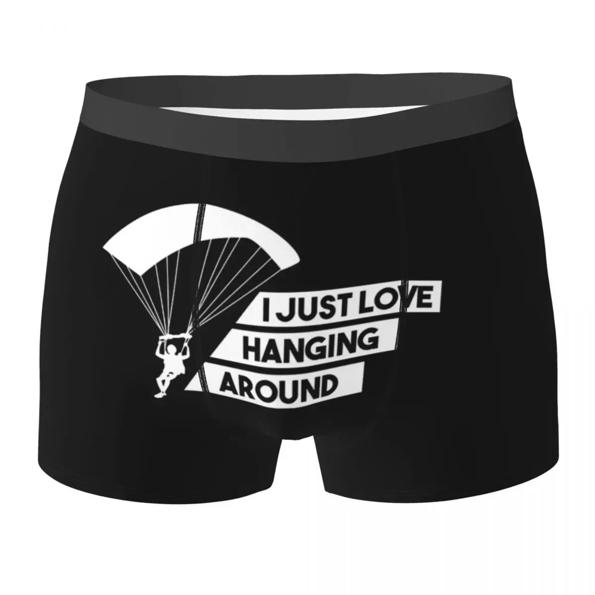 Boxer Underpants Shorts Paraglider Paragliding Gift Pilot Paraglider Panties Male Soft Underwear for Homme Man Boyfriend Gift