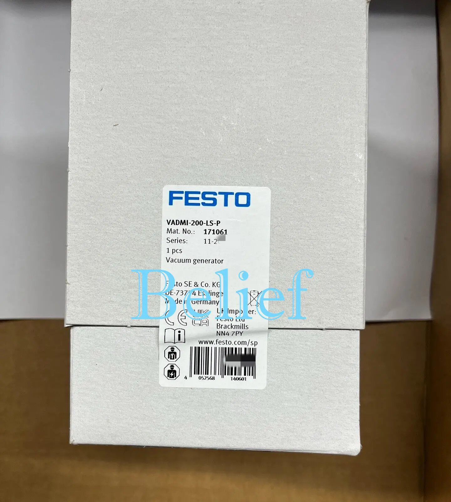 

1pc FESTO VADMI-200-LS-P 171061 Brand New Vacuum Generator *H