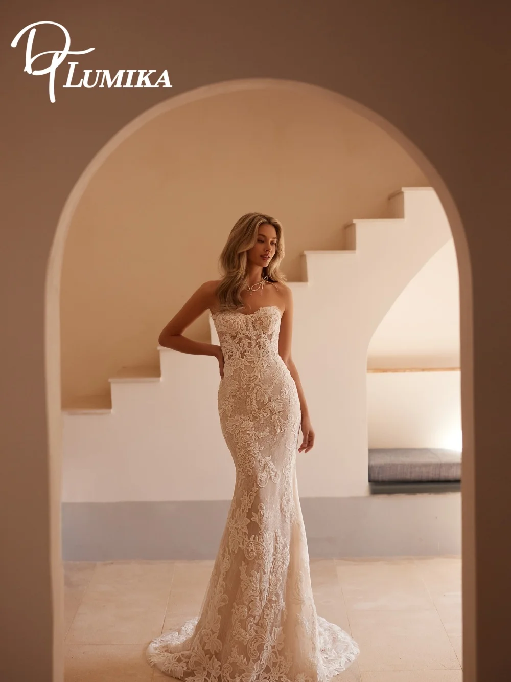 

Romantic Mermaid Wedding Dress 2026 Elegant Sweetheart Church Bridal Gown Classic Appliqué Floor-Length Dress Customized