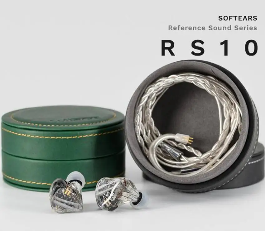 

SoftEars RS10 10BA IEMs 10-збалансированная арматура Флагман HIFI Музыкальный монитор DJ Studio Аудиофильский музыкант Наушники-вкладыши
