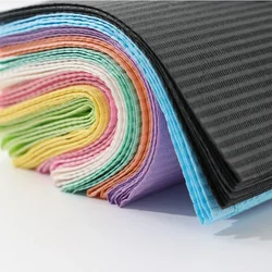 125Pcs/Bag Dental Bib Dentist Napkin Disposable Waterproof Apron Beauty Tattoo Clean Pads Dentistry Sheets Protection Cover