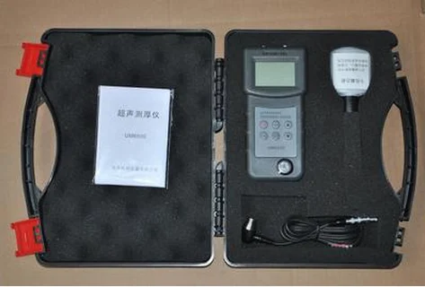 High precision UM6500 Portable Digital Ultrasonic Thickness Gauge Meter 1.0-245mm,0.05-8inch (in Steel) 0.1mm